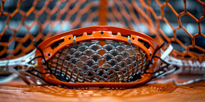 scoop ECD designed the Mirage 2.0 to be a ground ball Lacrosse Themed Photo with close up background