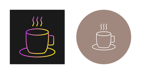 Hot Coffee Vector Icon