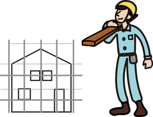 家を建てる 施工