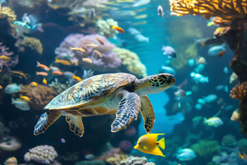 Aquarium Visit: Explore the fascinating world of aquatic creatures together at a local aquarium, marveling at colorful fish, graceful sea turtles, and exotic sea creatures in their