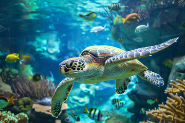 Aquarium Visit: Explore the fascinating world of aquatic creatures together at a local aquarium, marveling at colorful fish, graceful sea turtles, and exotic sea creatures in their