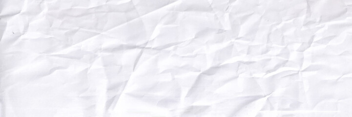 Realistic crumpled paper texture vector. Isolated rough grunge old blank. White realistic paper wrinkled effect.