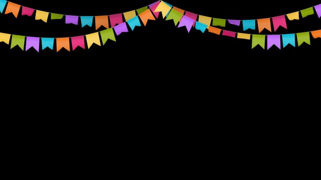Bunting Flags for Party, Festival and Celebration. 