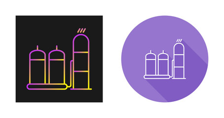 Refinery Vector Icon