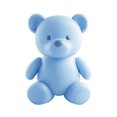 Obraz premium A Cute Brown Teddy Bear Toy Smiling Cheerfully with Adorable Features