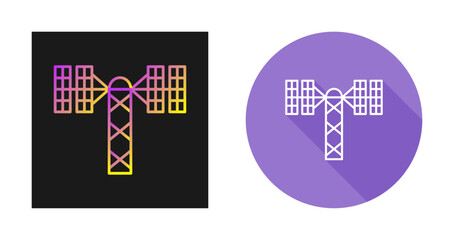 Obraz premium Satellite Tower Vector Icon