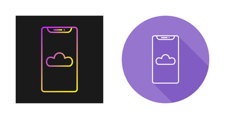 Cloud Storage Vector Icon