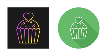 Cupcake Vector Icon