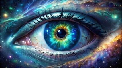The Cosmic Eye, A Window to the Infinite Depths of Space and Time