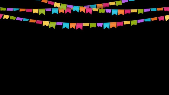 Bunting Flags for Party, Festival and Celebration. 