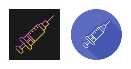 Fototapeta premium Injection Vector Icon