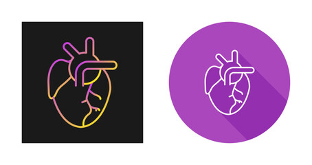 Medical Heart Vector Icon