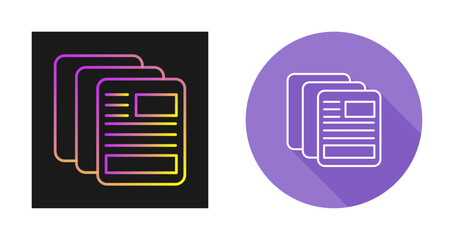 Document Vector Icon