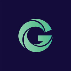 Letter G logo design. Creative Initial letter G logo. Letter G symbol, Letter G business