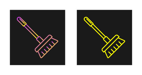 Broom Vector Icon