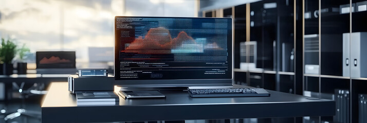 innovative document management technologies displayed in action with smart devices collaborating in the cloud showcasing sleek interfaces and organized digital workspaces that enhance productivity