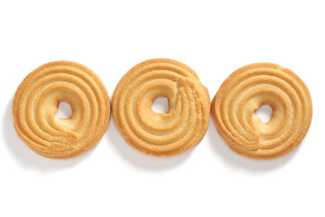 Shortbread ring cookies