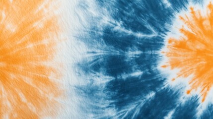 Abstract Tie-Dye Pattern with Vibrant Colors