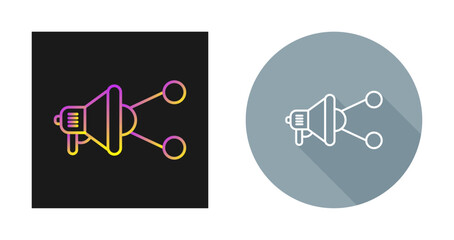 Viral Marketing Vector Icon