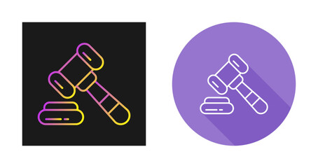 Auction Vector Icon