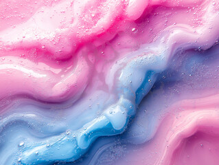 Obraz premium metallic liquid, pastel liquid, fluid texture, glossy background