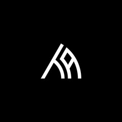 T A initial logo monogram