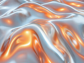 Fototapeta premium metallic liquid, pastel liquid, fluid texture, glossy background