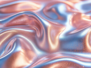Fototapeta premium metallic liquid, pastel liquid, fluid texture, glossy background
