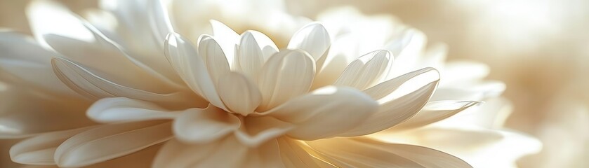 Obraz premium Closeup of soft flower petals gently swaying in the breeze, bright sunlight, ultrarealistic detail of texture and nature s gentleness