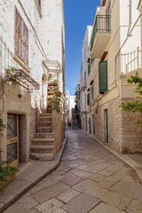 Trani street, Apulia, Southern Italy