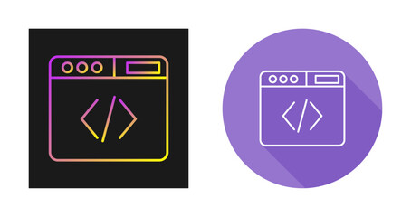 Browser Vector Icon