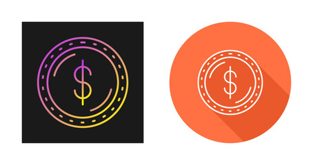 Dollar Currency Vector Icon
