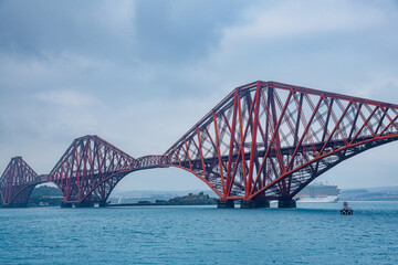 The Forth Rail bridge at Queensferry in Scotland is a UNESCO World Heritage Site