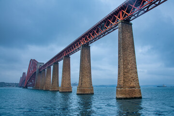 The Forth Rail bridge at Queensferry in Scotland is a UNESCO World Heritage Site