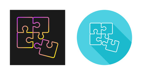 Puzzle Vector Icon