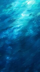 Underwater wallpaper for mobile, 9:16 ratio. Generative ai
