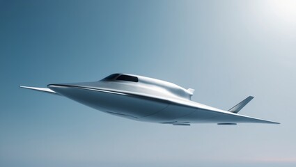 Space technologies the image of a spaceship.