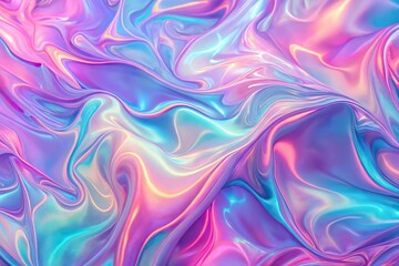 vaporwave holographic background with neon pink texture