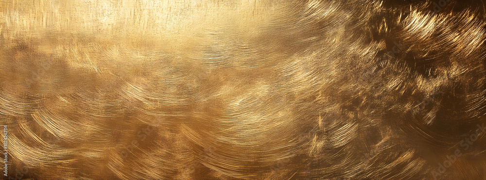 Sticker abstract golden background