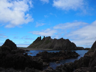 積丹半島にある賽の河原