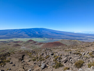 Beautiful view from the Mauna Kea