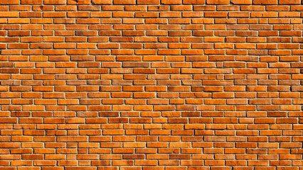 Seamless Texture of Orange Brick Wall. A seamless texture of an orange brick wall.