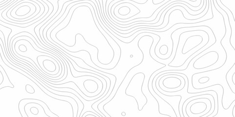 Vector abstract Topography map crave white and black wave doodle line topo map diagram relief line grid topo mountain background. geometric Line topography map contour background.