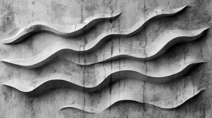 horizontal design on cement and concrete texture for pattern and background