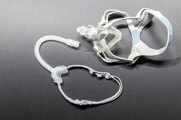 CPAP mask with nose mask or full face mask cpap machine against obstructive sleep apnea helps...