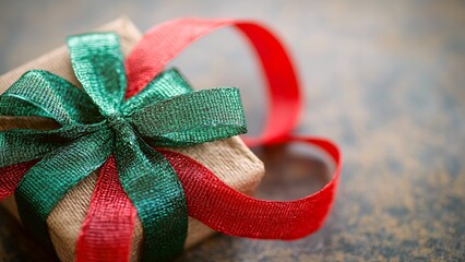 The concept of Christmas and New Year holidays. Copy-space for text. Christmas and New Year decoration background. Minimalistic background. Generate AI.