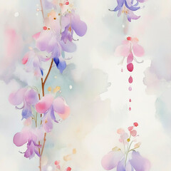 Obraz premium spring flowers background