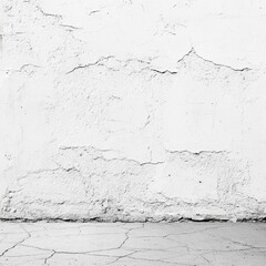 Obraz premium White concrete wall as background