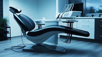 Modern Ergonomic Dental Chair in Office Setting