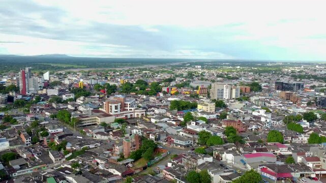 fly above villavicencio - Colombia